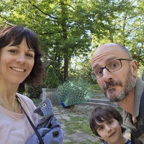 Luca, Famiglia a Pavia