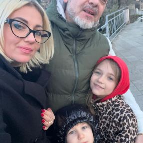 Christian, Family in Riccione