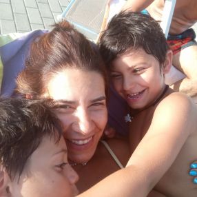 Sara, Famiglia a Pescara