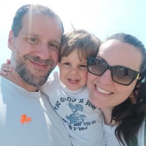 Martina, Family in Settimo Torinese