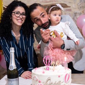 Azzurra, Famiglia a Perugia