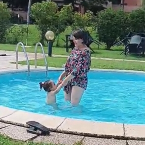 Oxana, Famiglia a Riccione