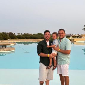 Francesco, Family in Corsico