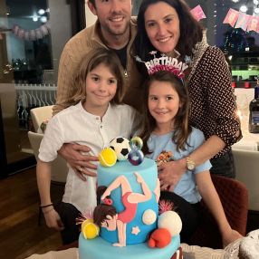 Lia, Famiglia a La Giustiniana