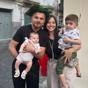 Valentina, Famiglia a Lusciano
