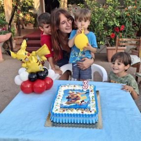 Giorgia, Family in Sabaudia