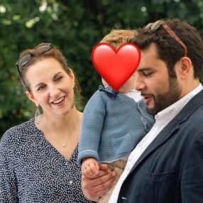 Giovanna, Famiglia a Forte dei Marmi