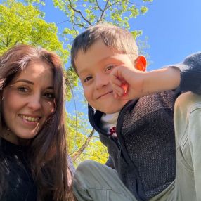 Cristina, Famiglia a Gallarate