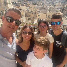 Silvia, Famiglia a Camisano Vicentino