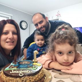 Mariachiara, Famiglia a Trento