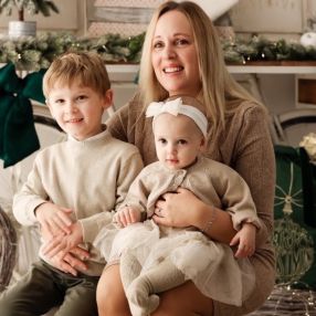 Silvia, Famiglia a Silvi