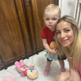 Veronica, Famiglia a Roma