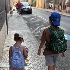 Vittoria, Family in Lavagna
