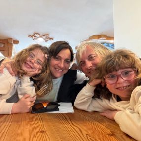 Nicoletta, Family in Arese