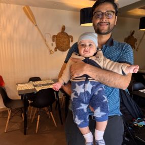 Abdullah Khan, Family in Novara