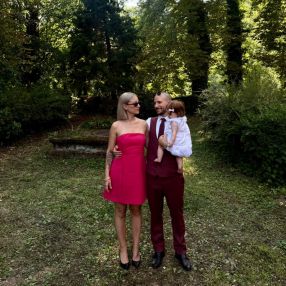 Martina, Family in Agrate Brianza