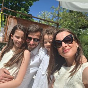 Jelena, Family in Cesenatico