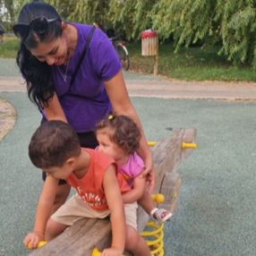 Najla, Famiglia a Ladispoli