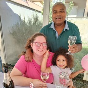 Katia, Family in Isola Sacra