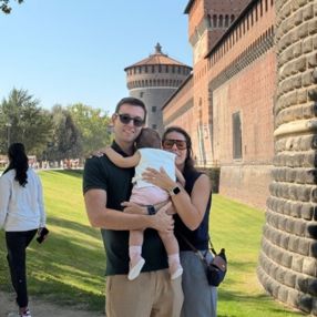Beatriz, Family in Gallarate