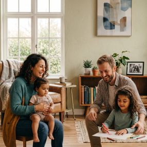 Valeria, Famiglia a Milano
