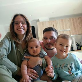 Maria Cristina, Famiglia a Monterotondo