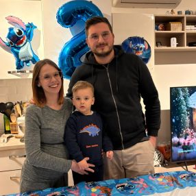 Maria Cristina, Famiglia a Monterotondo