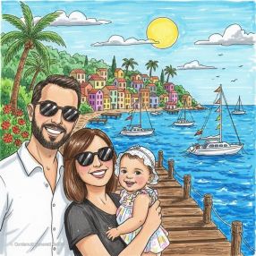 Angela, Family in Portici
