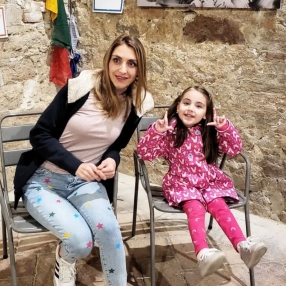 Zoryana, Babysitter a Capua