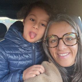 Tiziana, Famiglia a Volpago del Montello