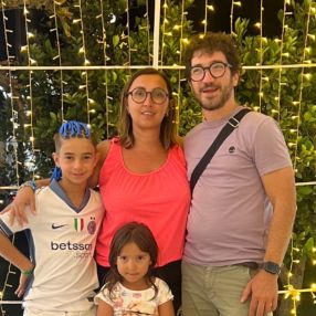 Stefano, Family in Besano