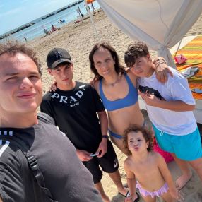 Rossella, Famiglia a Viterbo