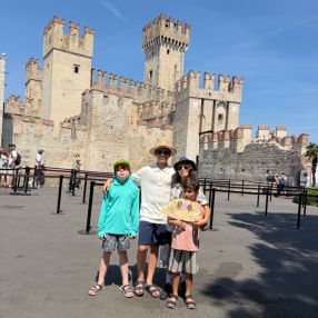 Alicia, Famiglia a Peschiera del Garda