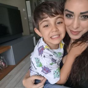 Vanessa, Famiglia a Novate Milanese