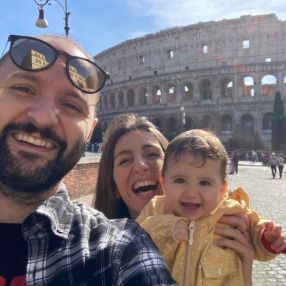 Cristina, Family in Roma