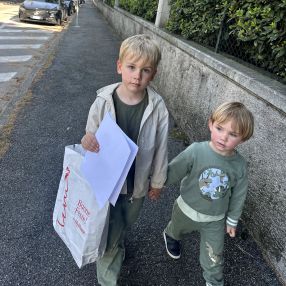 Angelica, Famiglia a Brescia