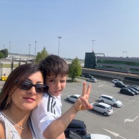 Ilenia, Family in San Mauro torinese