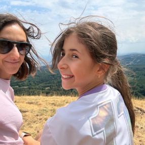 Angelica, Famiglia a Cavenago di Brianza