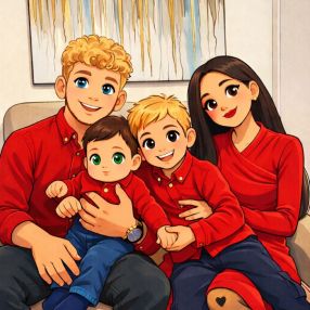 Clara, Family in Riesi