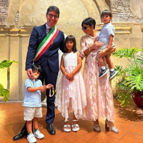 Veronica, Famiglia a Tivoli