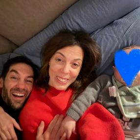 Maria Paola, Famiglia a Pescara