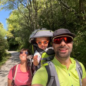 Silvia, Famiglia a Negrar di Valpolicella
