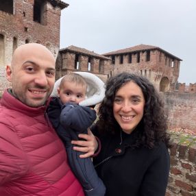 Tiziana, Famiglia a Milano