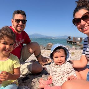 Gloria, Family in Cavenago di Brianza