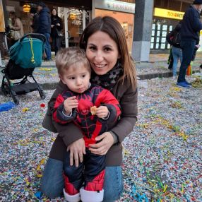 Valentina, Famiglia a Cusano Milanino