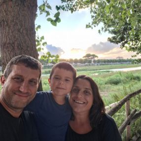 Claudia, Famiglia a San Giovanni Valdarno