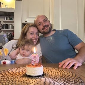 Silvia, Famiglia a Landriano