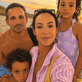 Jennifer, Famiglia a Pino Torinese
