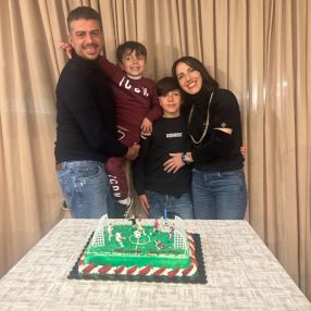 Martina, Famiglia a Milazzo