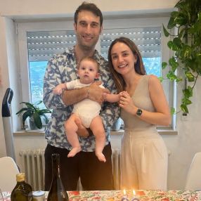 Martina, Famiglia a Rovereto